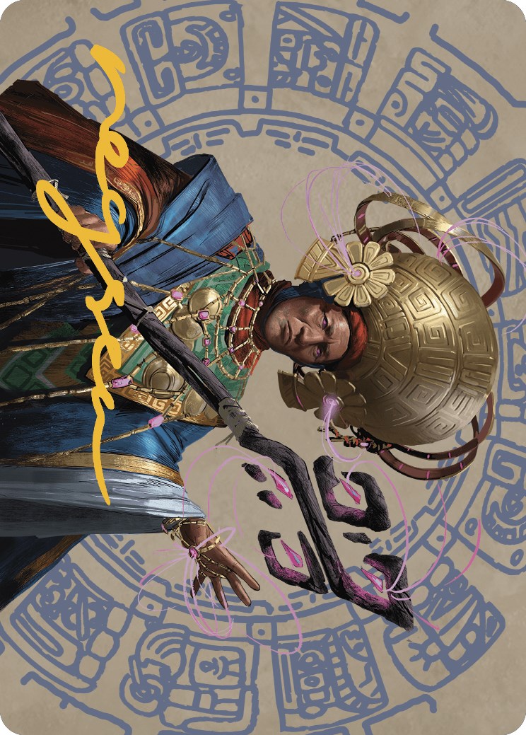 Akal Pakal, First Among Equals Art Card (46/81) (Gold-Stamped Signature) [The Lost Caverns of Ixalan Art Series] | North Valley Games
