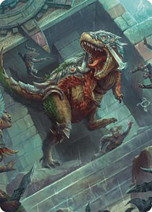 Carnage Tyrant Art Card [The Lost Caverns of Ixalan Art Series] | North Valley Games