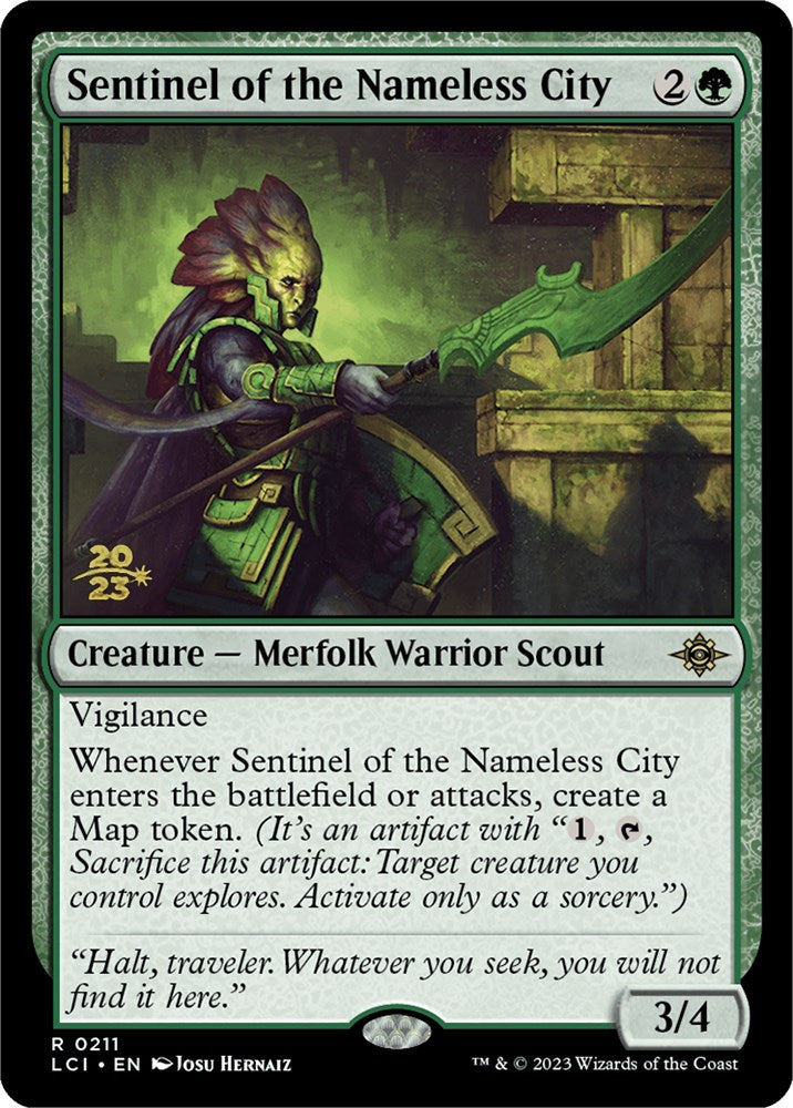 Sentinel of the Nameless City [The Lost Caverns of Ixalan Prerelease Cards] | North Valley Games