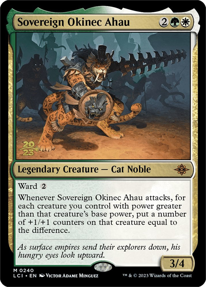 Sovereign Okinec Ahau [The Lost Caverns of Ixalan Prerelease Cards] | North Valley Games
