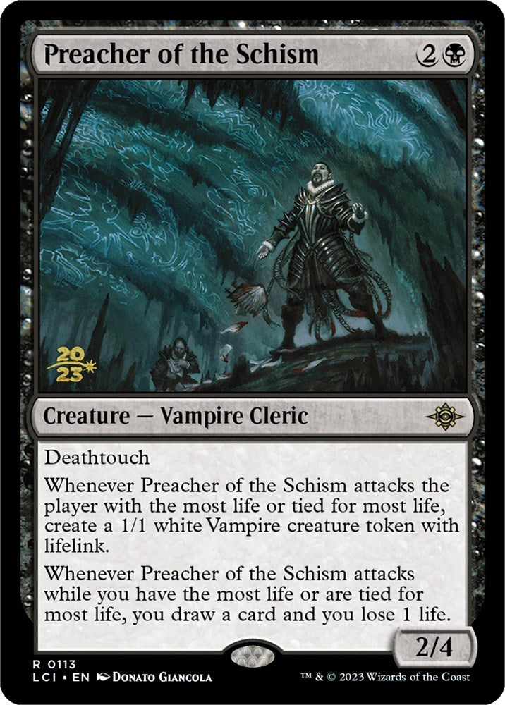 Preacher of the Schism [The Lost Caverns of Ixalan Prerelease Cards] | North Valley Games