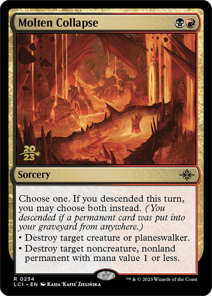 Molten Collapse [The Lost Caverns of Ixalan Prerelease Cards] | North Valley Games
