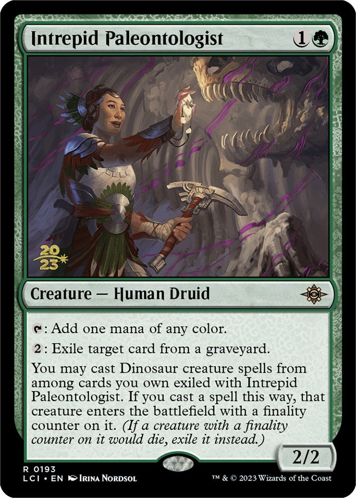 Intrepid Paleontologist [The Lost Caverns of Ixalan Prerelease Cards] | North Valley Games