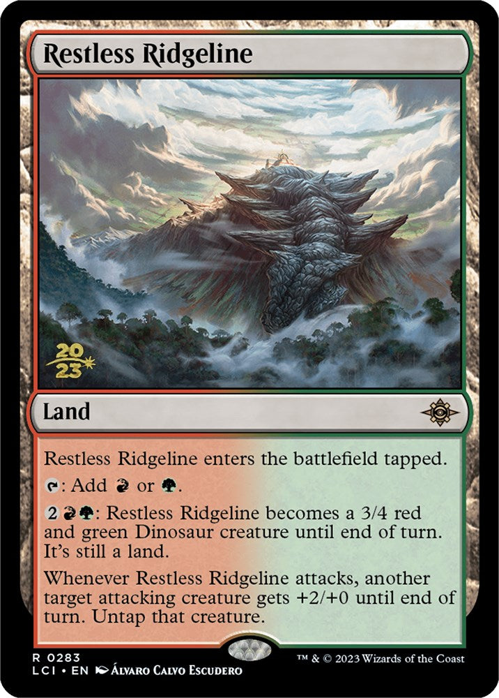 Restless Ridgeline [The Lost Caverns of Ixalan Prerelease Cards] | North Valley Games