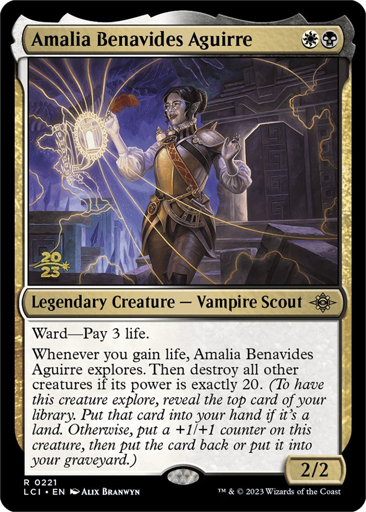 Amalia Benavides Aguirre [The Lost Caverns of Ixalan Prerelease Cards] | North Valley Games