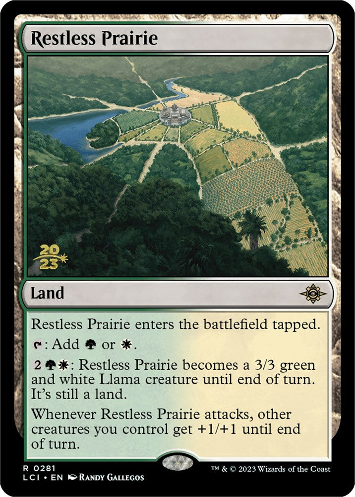 Restless Prairie [The Lost Caverns of Ixalan Prerelease Cards] | North Valley Games