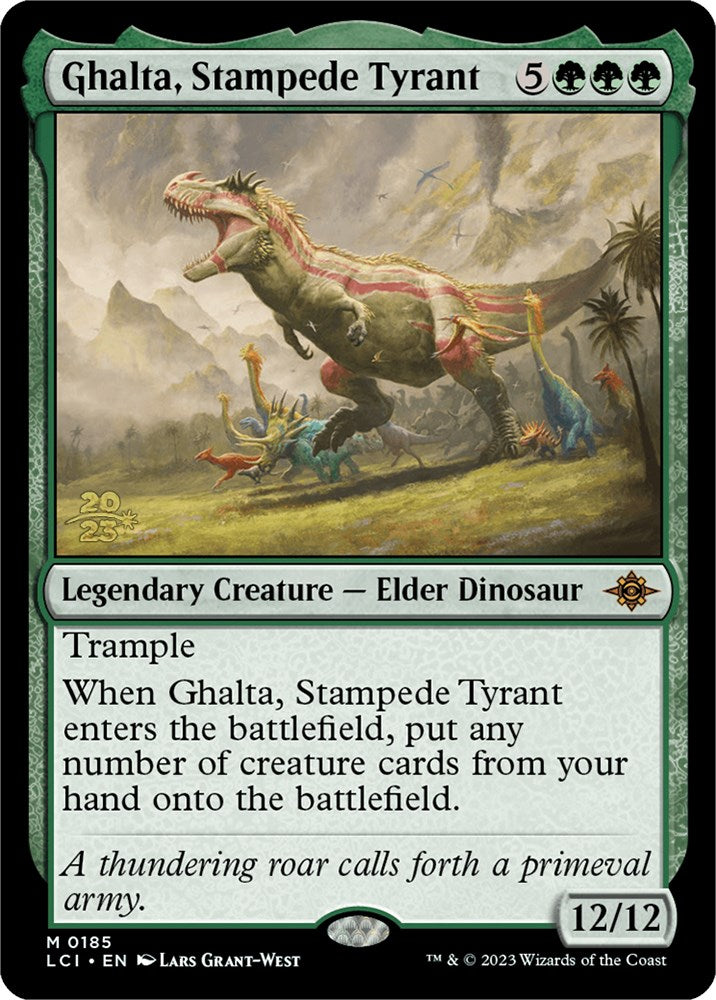 Ghalta, Stampede Tyrant [The Lost Caverns of Ixalan Prerelease Cards] | North Valley Games