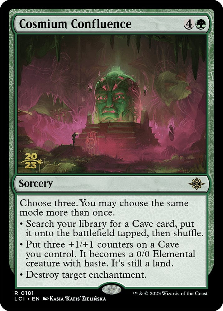 Cosmium Confluence [The Lost Caverns of Ixalan Prerelease Cards] | North Valley Games