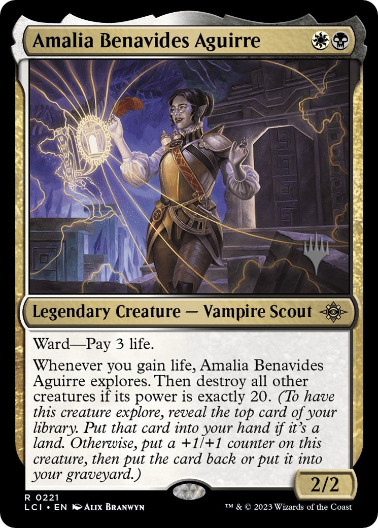 Amalia Benavides Aguirre (Promo Pack) [The Lost Caverns of Ixalan Promos] | North Valley Games
