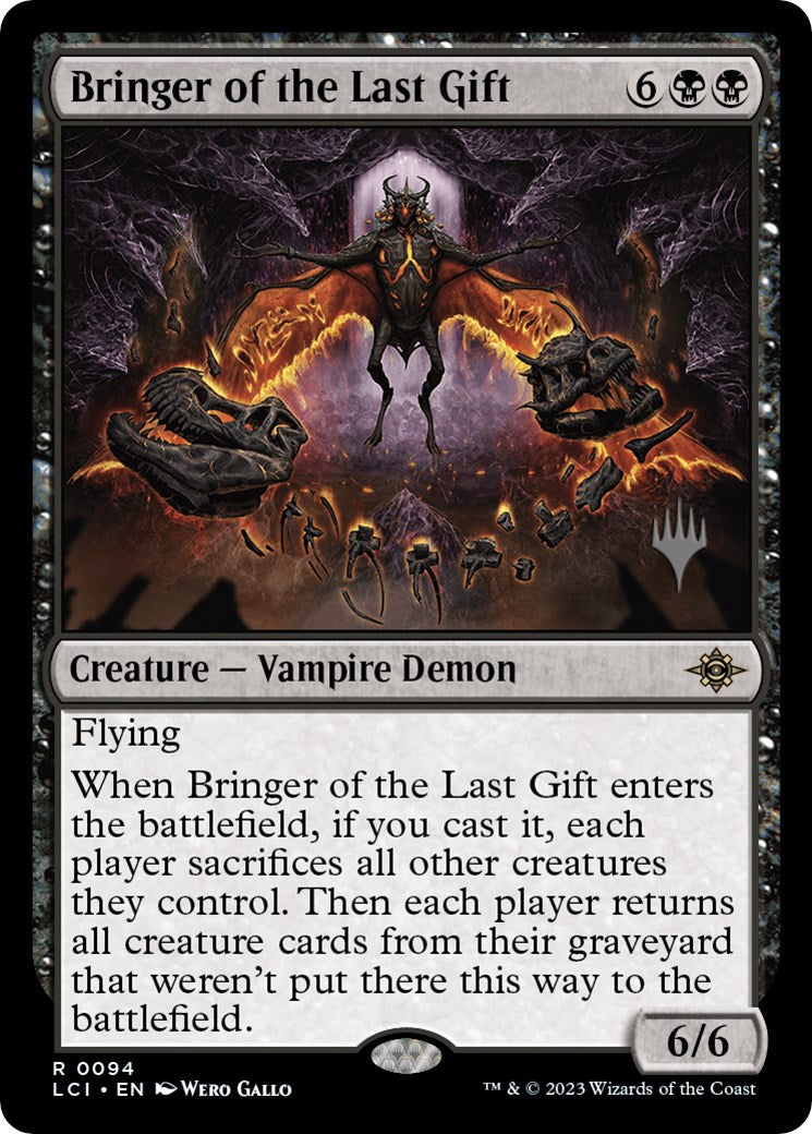 Bringer of the Last Gift (Promo Pack) [The Lost Caverns of Ixalan Promos] | North Valley Games