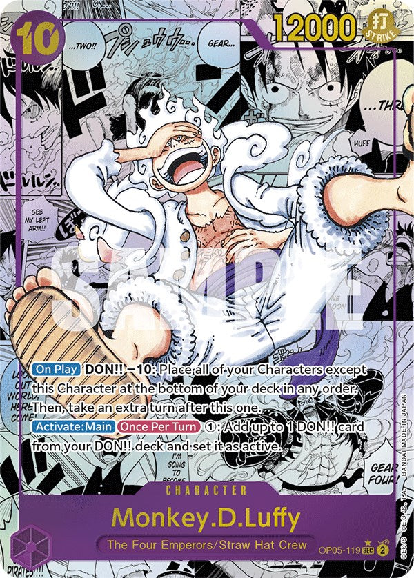 Monkey.D.Luffy (Alternate Art)(Manga) [Awakening of the New Era] | North Valley Games