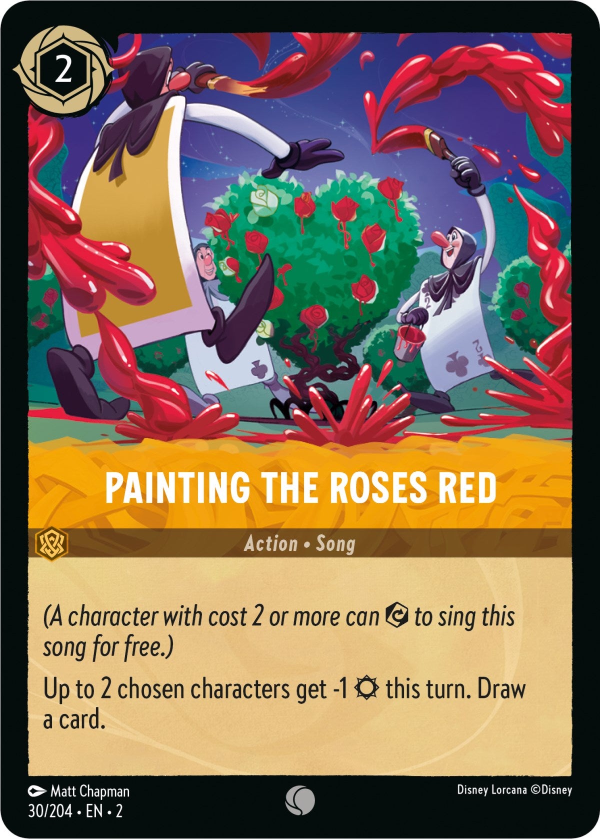 Painting the Roses Red (30/204) [Rise of the Floodborn] | North Valley Games
