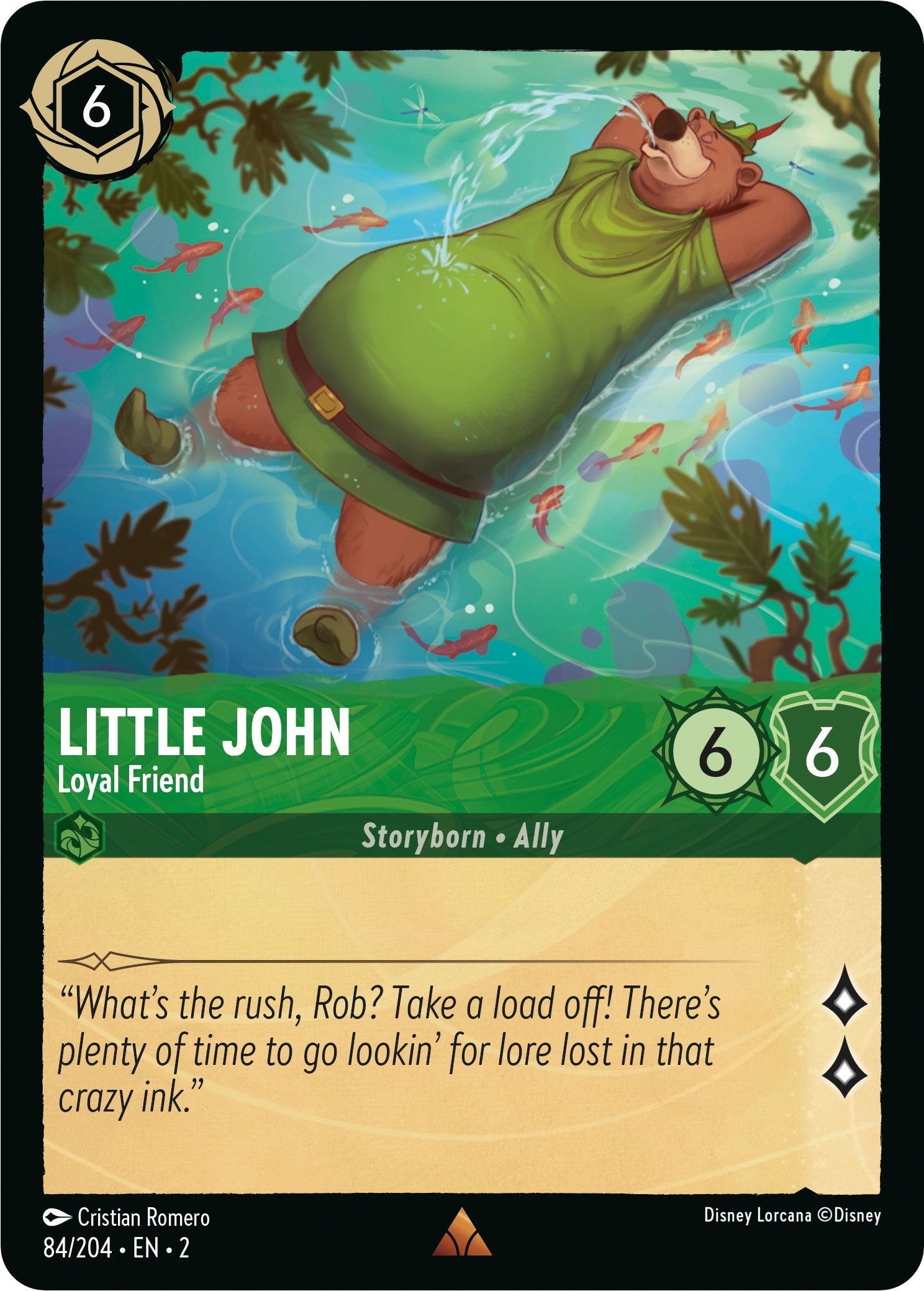Little John - Loyal Friend (84/204) [Rise of the Floodborn] | North Valley Games