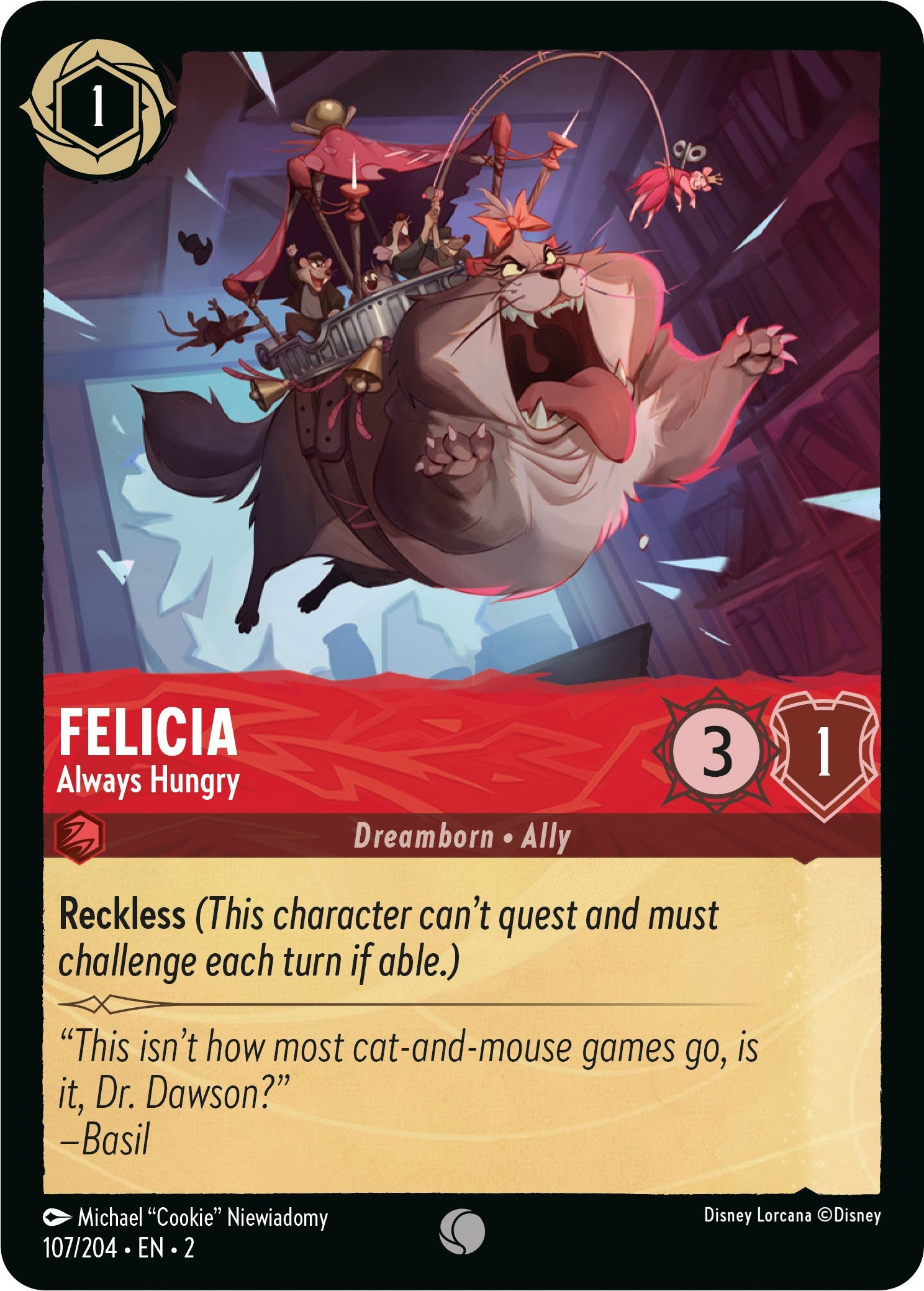 Felicia - Always Hungry (107/204) [Rise of the Floodborn] | North Valley Games