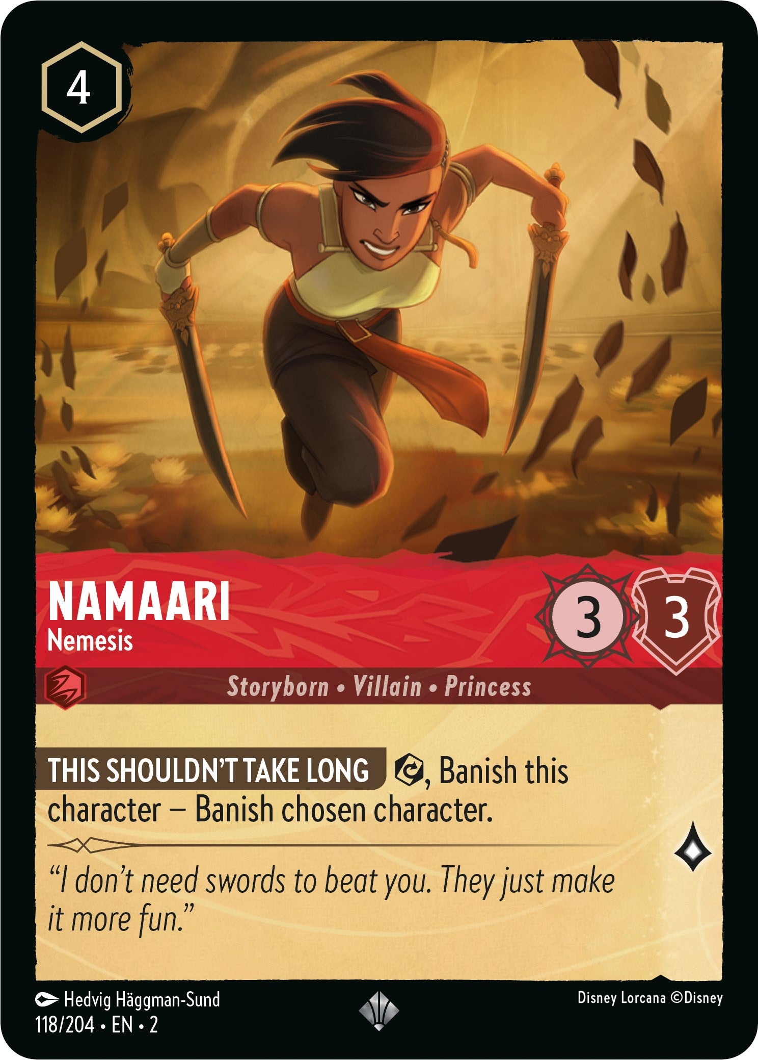 Namaari - Nemesis (118/204) [Rise of the Floodborn] | North Valley Games