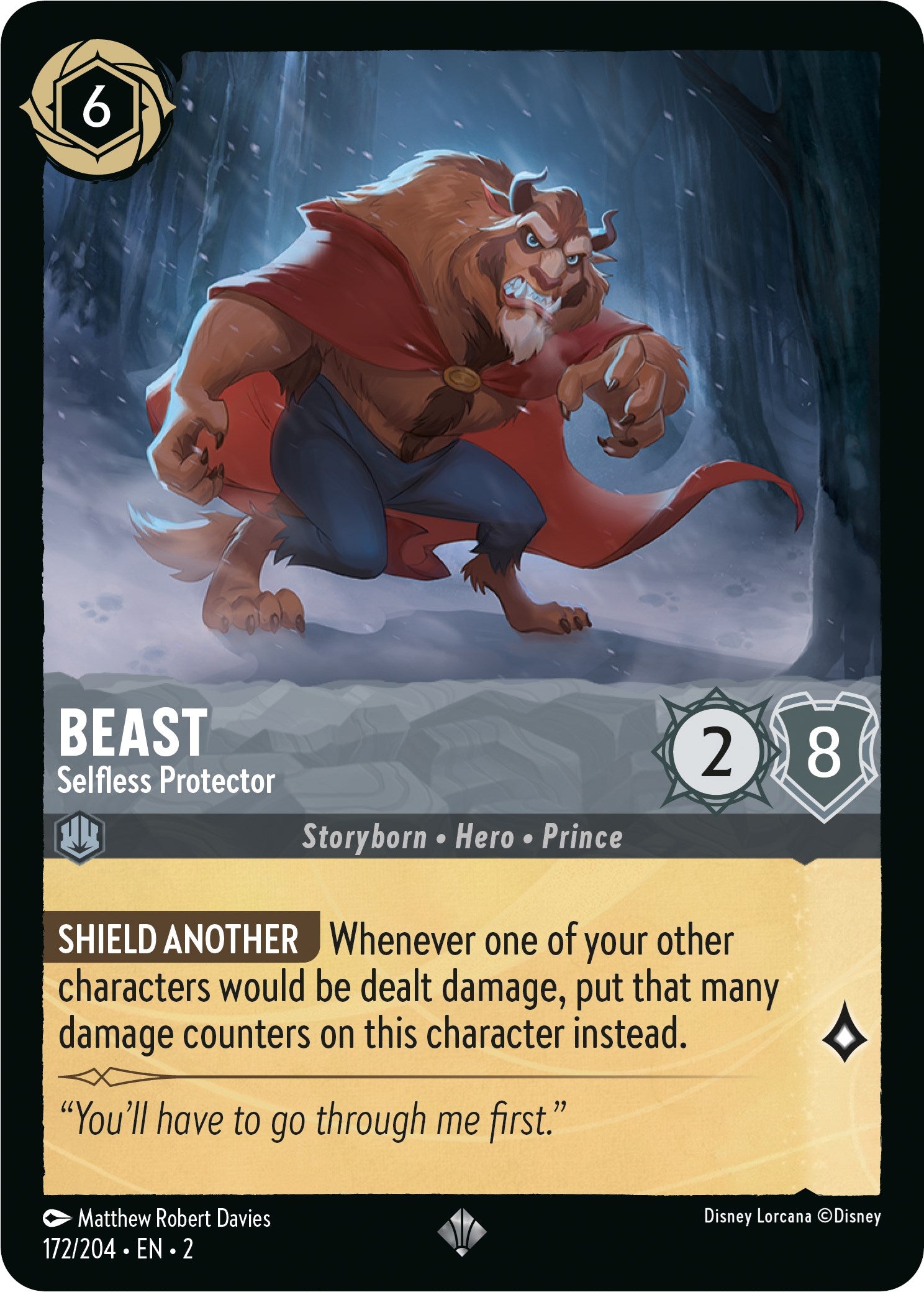 Beast - Selfless Protector (172/204) [Rise of the Floodborn] | North Valley Games