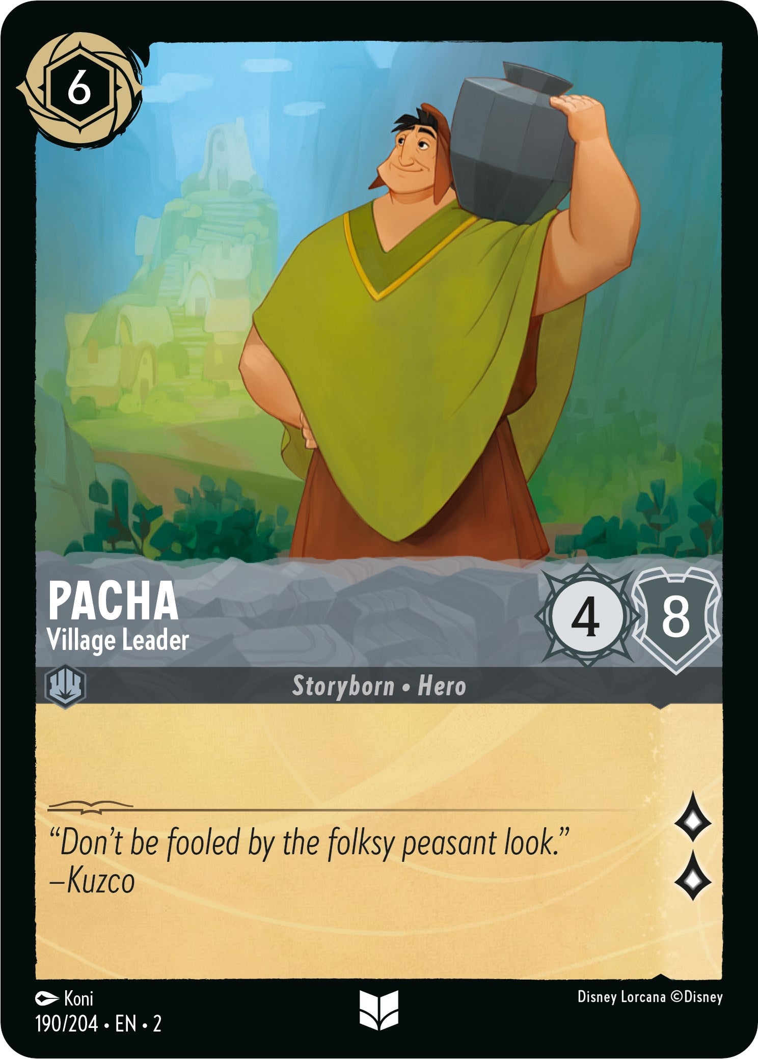 Pacha - Village Leader (190/204) [Rise of the Floodborn] | North Valley Games