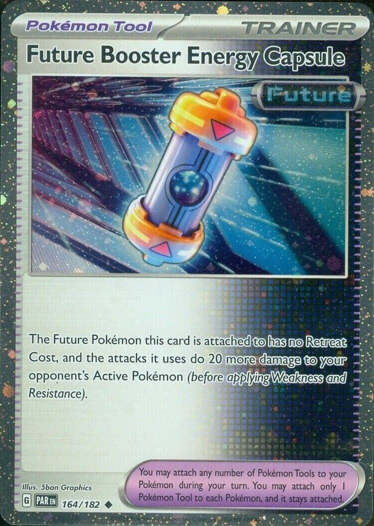Future Booster Energy Capsule (164/182) (Cosmos Holo) [Scarlet & Violet: Paradox Rift] | North Valley Games