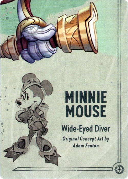 Minnie Mouse - Wide-Eyed Diver Puzzle Insert (Bottom Right) [Rise of the Floodborn] | North Valley Games