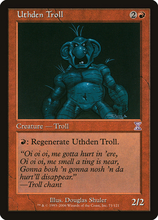 Uthden Troll [Time Spiral Timeshifted] | North Valley Games