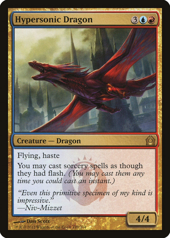Hypersonic Dragon [Return to Ravnica] | North Valley Games