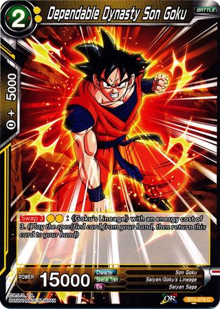 Dependable Dynasty Son Goku (BT4-078) [Colossal Warfare] | North Valley Games
