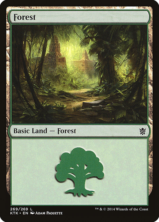 Forest (269) [Khans of Tarkir] | North Valley Games