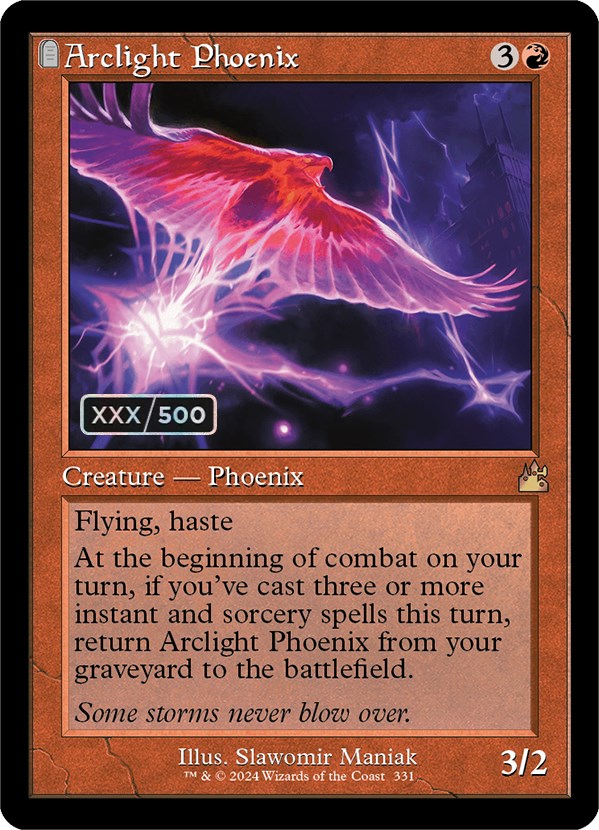 Arclight Phoenix (Retro) (Serialized) [Ravnica Remastered] | North Valley Games
