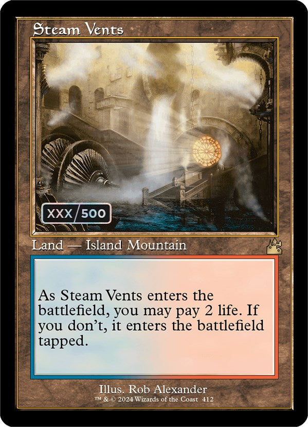 Steam Vents (Retro) (Serialized) [Ravnica Remastered] | North Valley Games