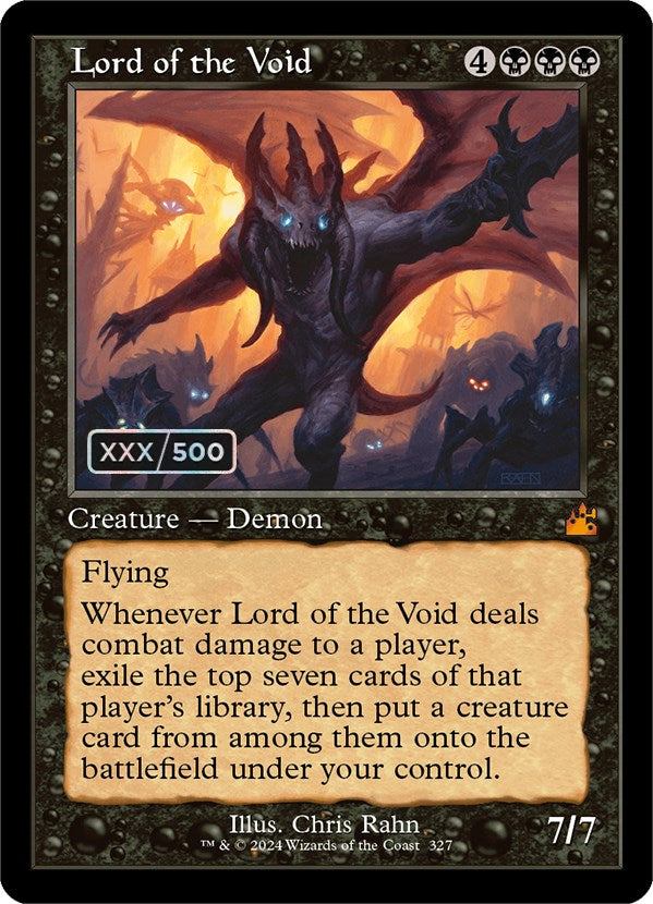 Lord of the Void (Retro) (Serialized) [Ravnica Remastered] | North Valley Games