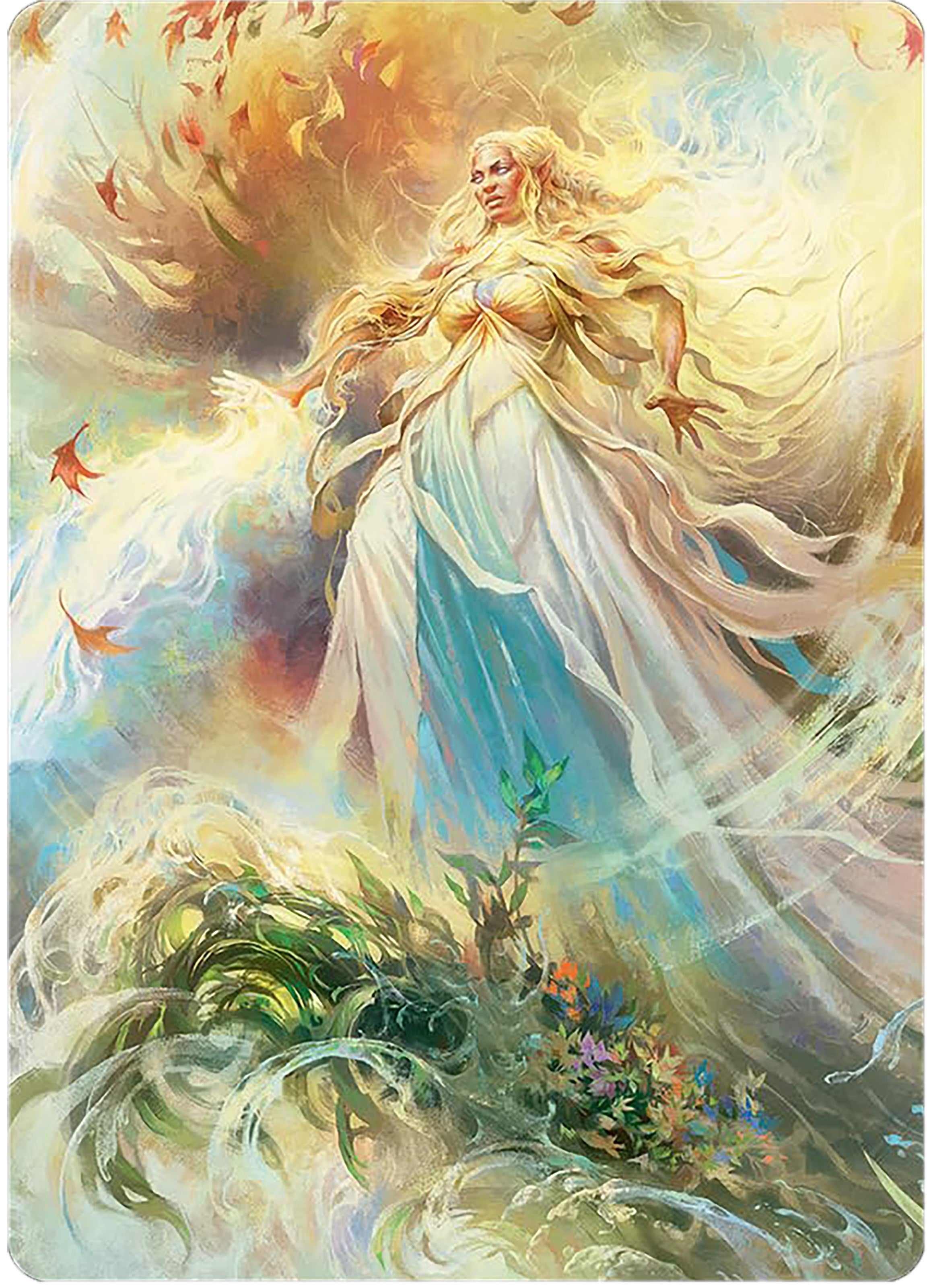 Galadriel, Light of Valinor Art Card [The Lord of the Rings: Tales of Middle-earth Art Series] | North Valley Games