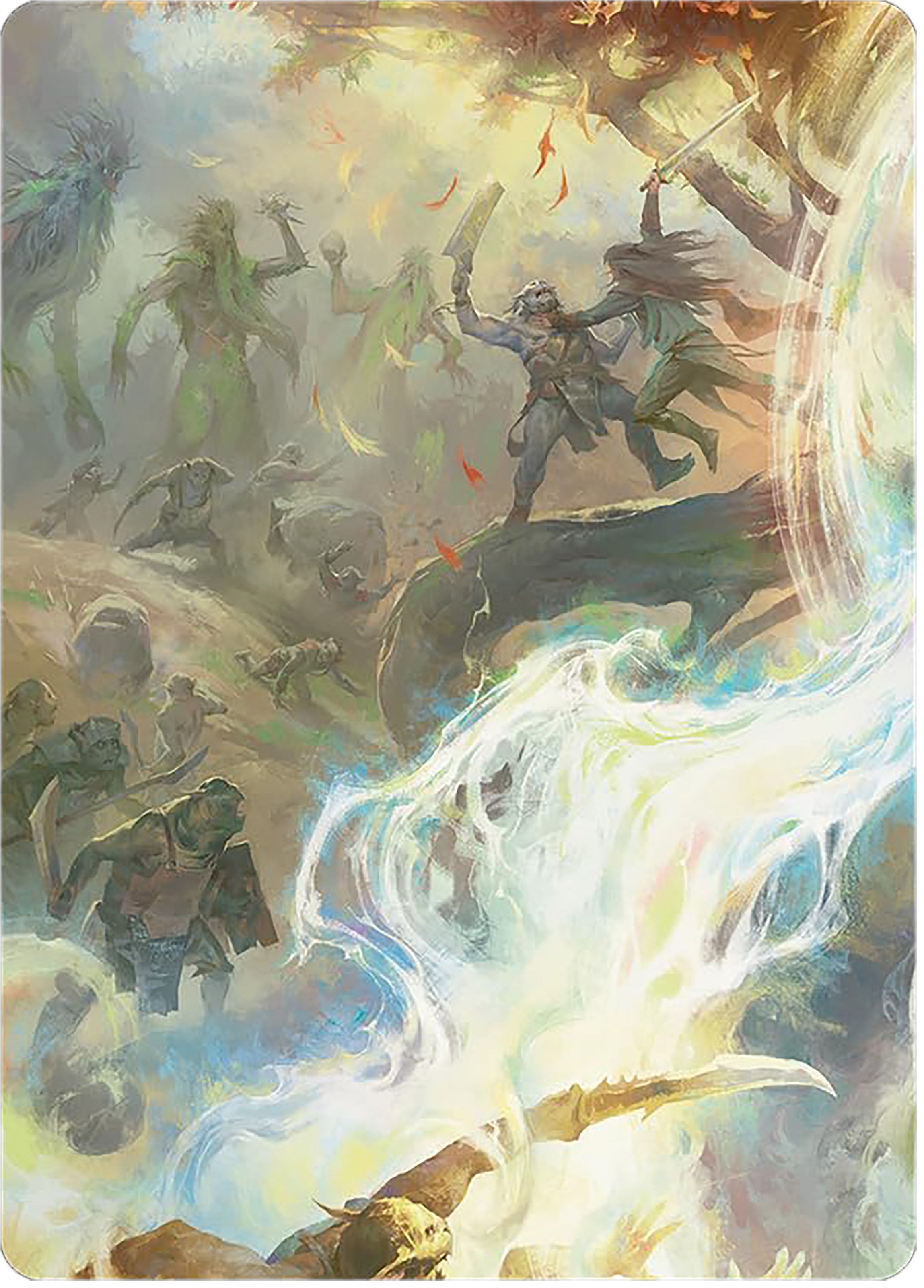 Arboreal Alliance Art Card [The Lord of the Rings: Tales of Middle-earth Art Series] | North Valley Games