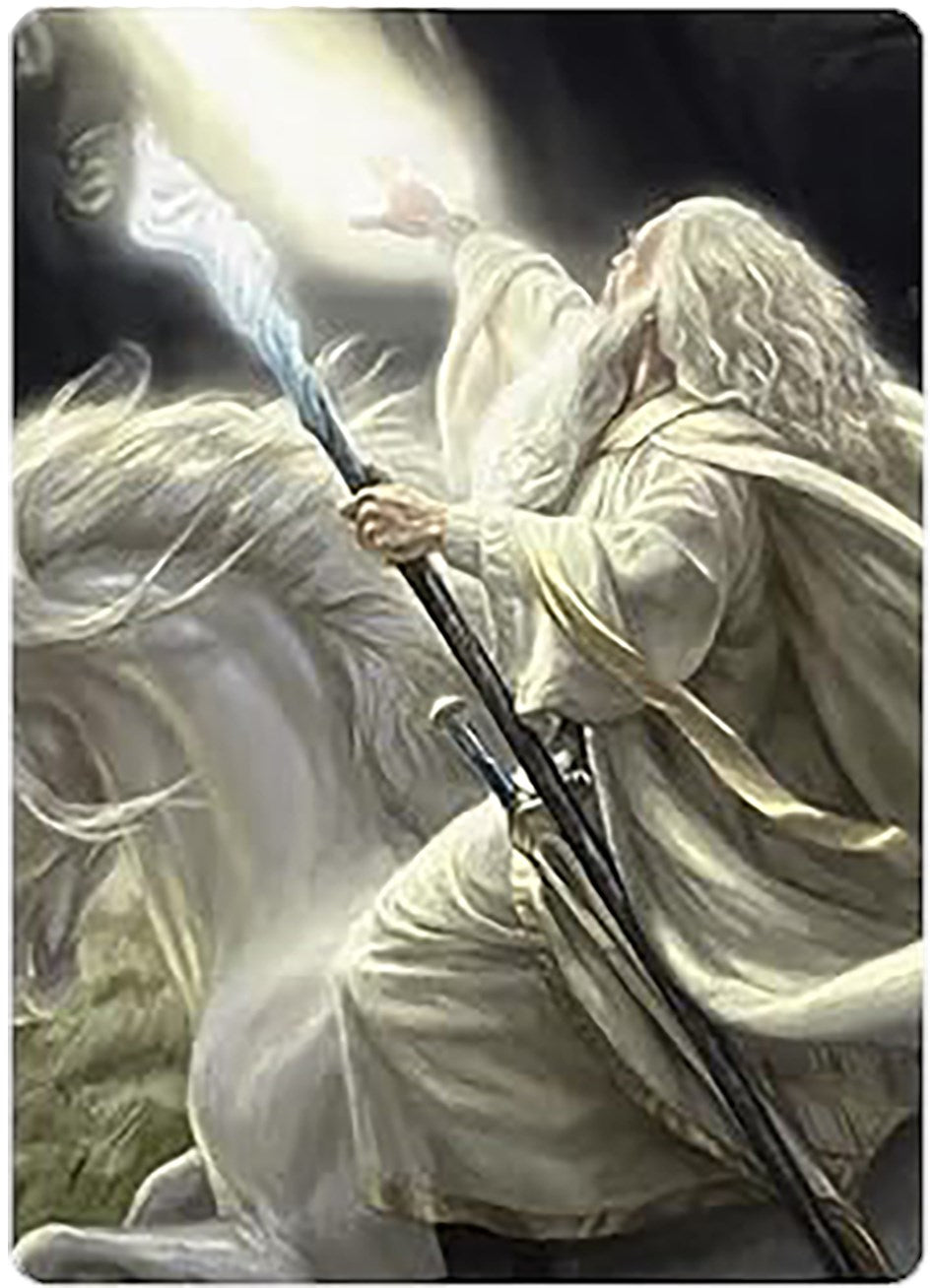 Gandalf of the Secret Fire Art Card [The Lord of the Rings: Tales of Middle-earth Art Series] | North Valley Games