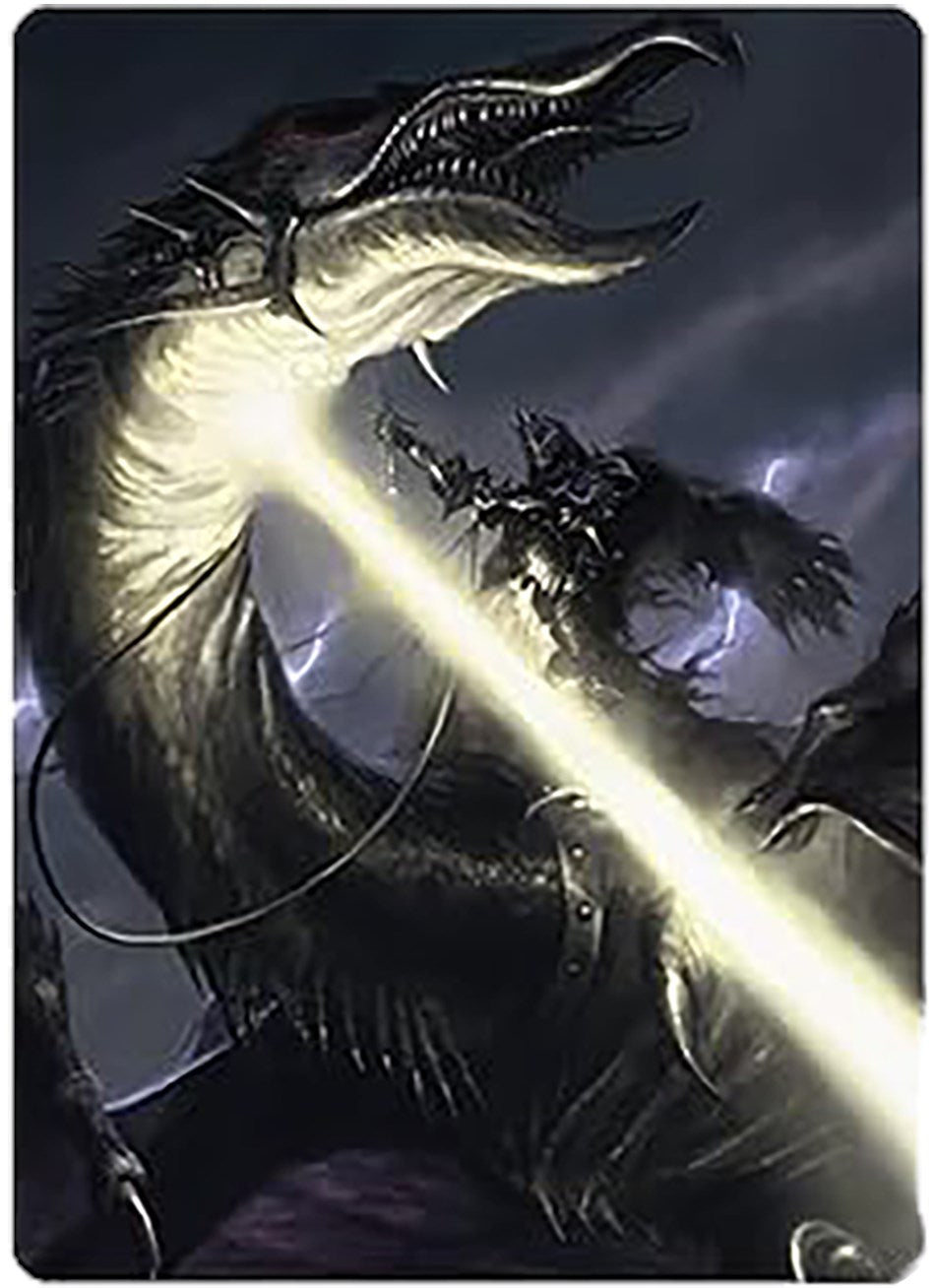 Olorin's Searing Light Art Card [The Lord of the Rings: Tales of Middle-earth Art Series] | North Valley Games