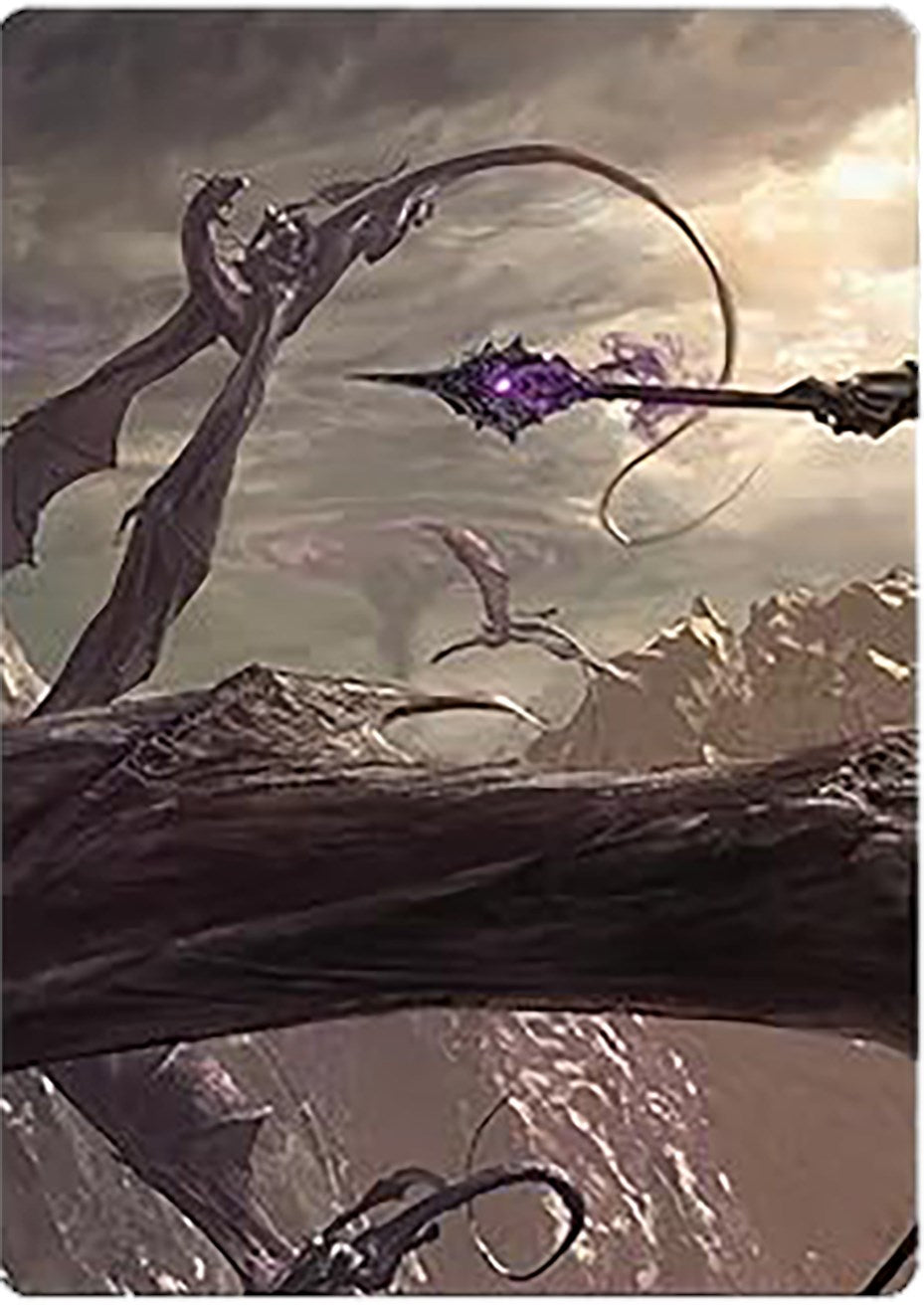 Nazgul Battle-Mace Art Card [The Lord of the Rings: Tales of Middle-earth Art Series] | North Valley Games