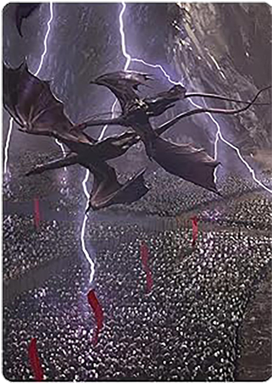 Mordor on the March Art Card [The Lord of the Rings: Tales of Middle-earth Art Series] | North Valley Games