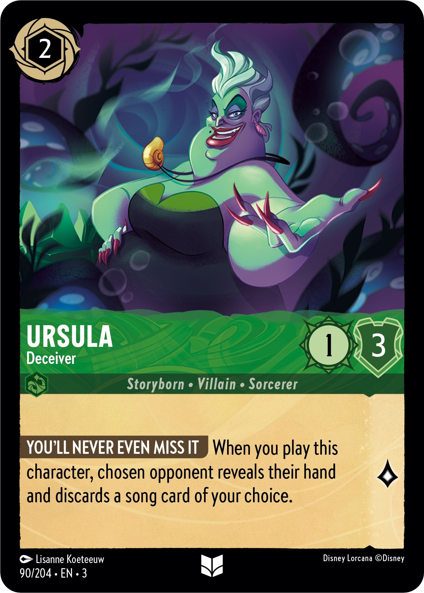 Ursula - Deceiver (90/204) [Into the Inklands] | North Valley Games