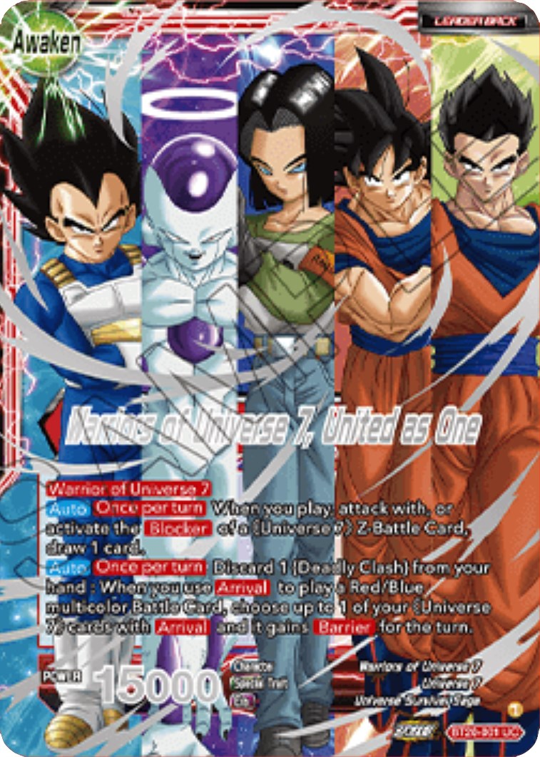 Android 17 // Warriors of Universe 7, United as One (2023 Championship Finals Top 16) (BT20-001) [Tournament Promotion Cards] | North Valley Games