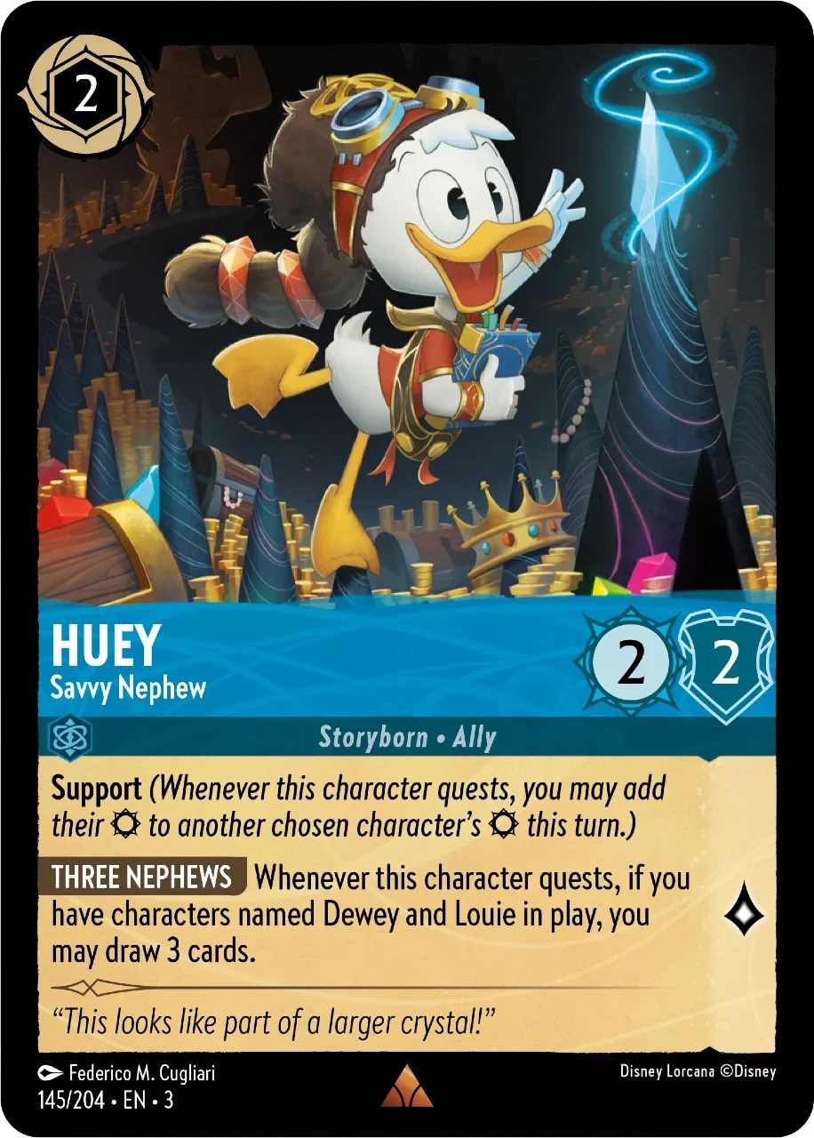 Huey - Savvy Nephew (145/204) [Into the Inklands] | North Valley Games