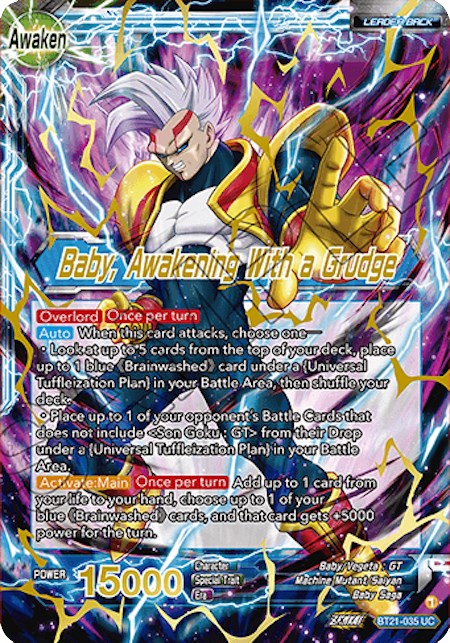 Baby // Baby, Awakening With a Grudge (Giant Card) (BT21-035) [Oversized Cards] | North Valley Games