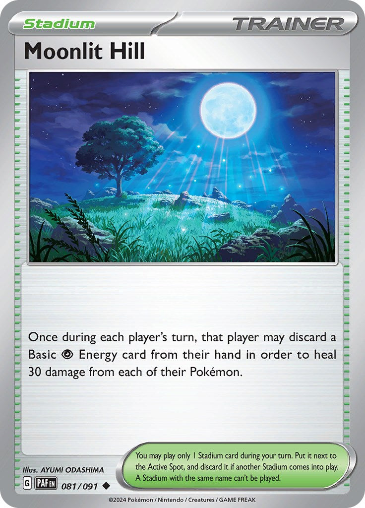 Moonlit Hill (081/091) [Scarlet & Violet: Paldean Fates] | North Valley Games