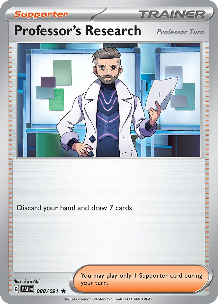 Professor's Research (088/091) [Scarlet & Violet: Paldean Fates] | North Valley Games