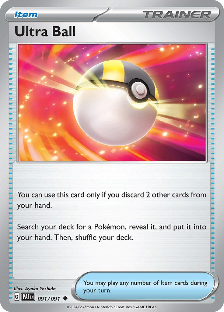 Ultra Ball (091/091) [Scarlet & Violet: Paldean Fates] | North Valley Games