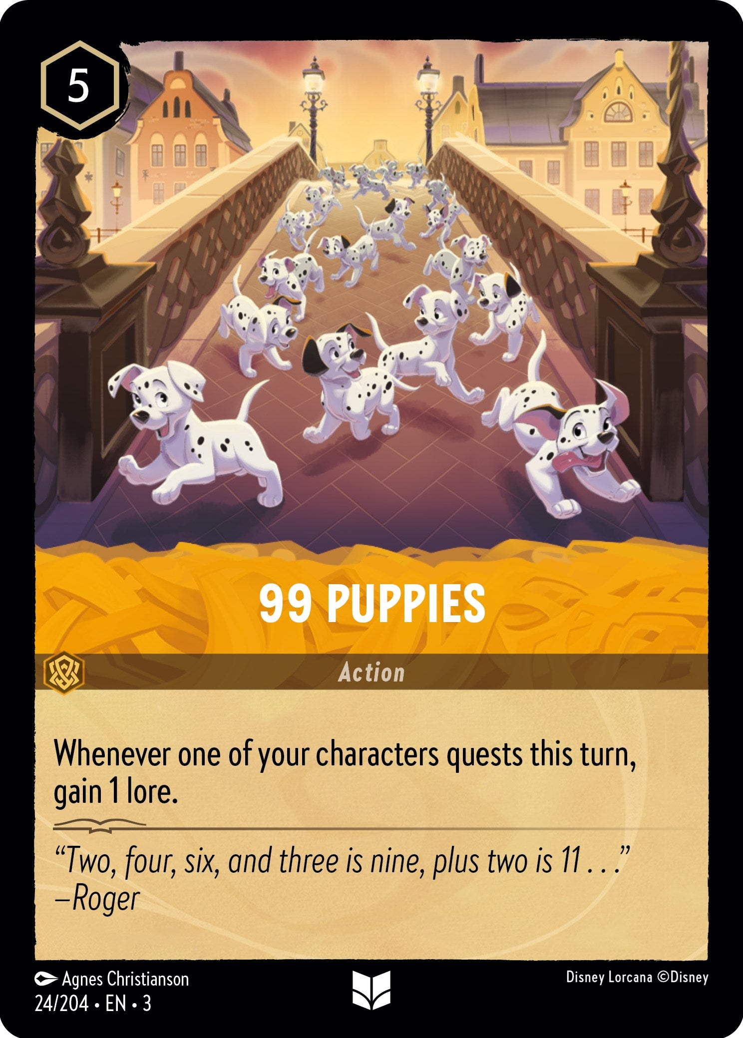 99 Puppies (24/204) [Into the Inklands] | North Valley Games