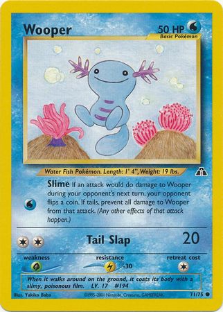 Wooper (71/75) [Neo Discovery Unlimited] | North Valley Games