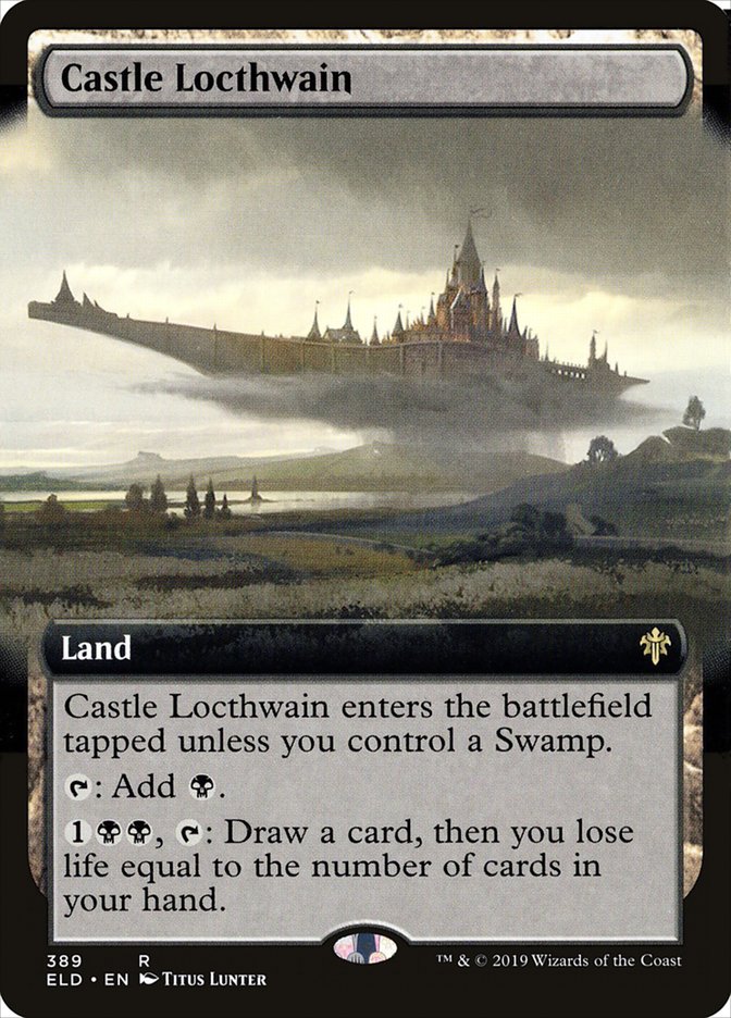 Castle Locthwain (Extended Art) [Throne of Eldraine] | North Valley Games