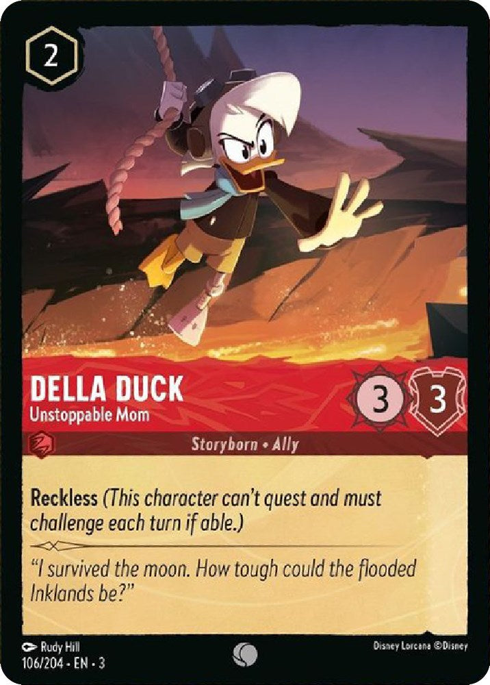 Della Duck - Unstoppable Mom (106/204) [Into the Inklands] | North Valley Games