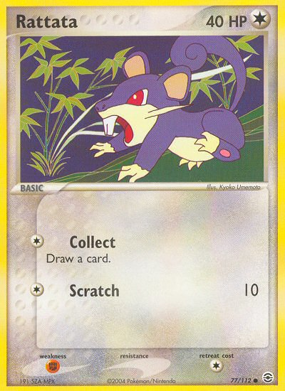 Rattata (77/112) [EX: FireRed & LeafGreen] | North Valley Games