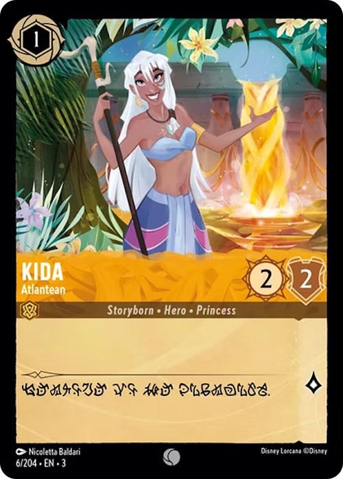 Kida - Atlantean (6/204) [Into the Inklands] | North Valley Games