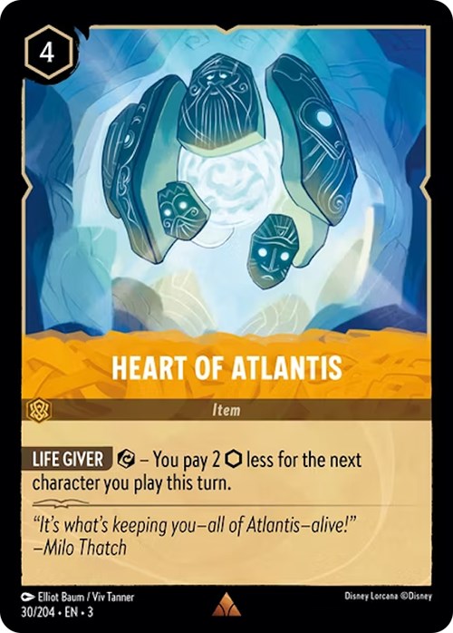 Heart of Atlantis (30/204) [Into the Inklands] | North Valley Games